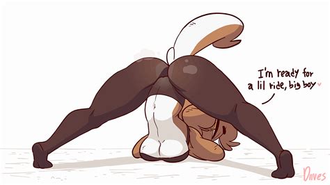 Rule 34 Animated Anthro Ass Baozi Diives Color Colored Diives Jack O Pose Tagme Thick Thighs