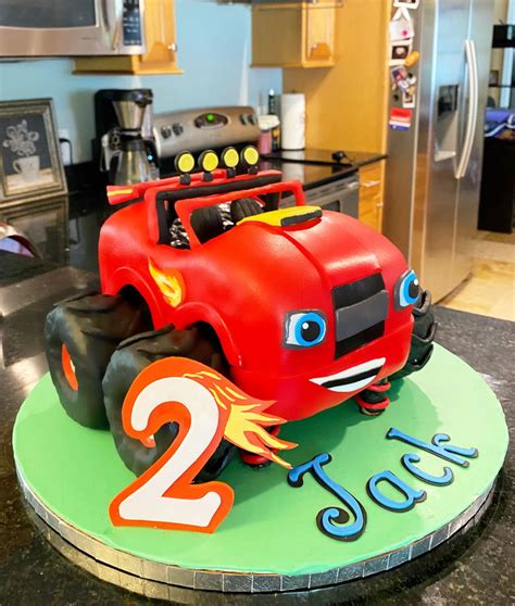 Blaze And The Monster Machines Cake