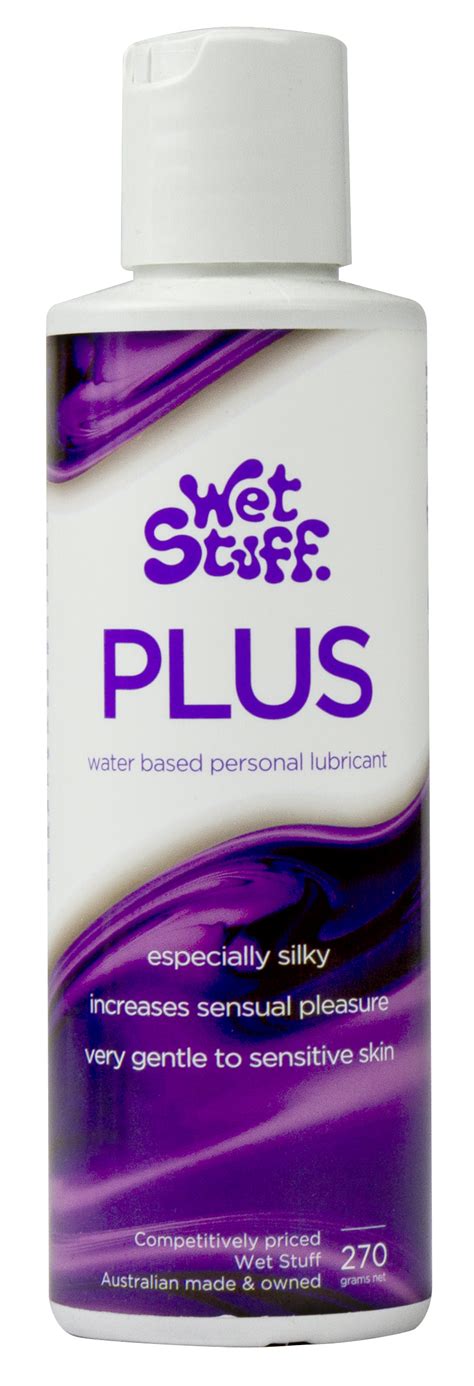 Wet Stuff Plus — Wet Stuff Australian Personal Lubricants For Sexual