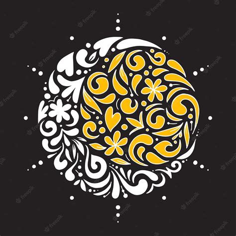 Arte De Textura De Ilustración Gráfica Con Estrellas De Patrón De Luna