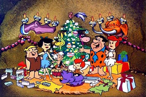 Scenes From A Flintstone Christmas 1965 18 Flintstone Christmas Christmas Cartoons Cartoon
