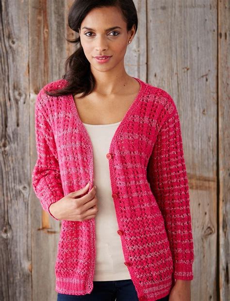 Love And Lace Knit Cardigan Pattern