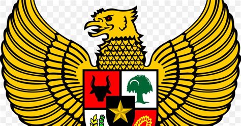 National Emblem Of Indonesia Pancasila Bhinneka Tunggal Ika Garuda Png