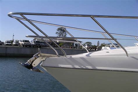 Stainless Bow Rails | Stainless Steel Grab Rails | Boat Stainless | Southern Stainless