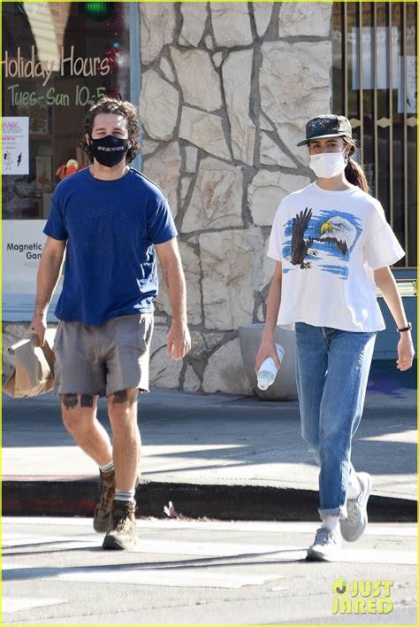 Photo Shia Labeouf Margaret Qualley Hold Hands On Hike Photo Just Jared