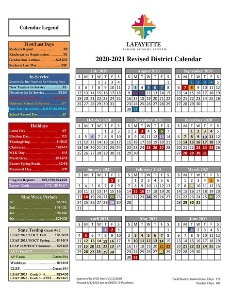 Lafayette Ca School District Calendar 2023