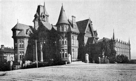 Mark Hopkins Mansion American Castles Old Photos Living In San