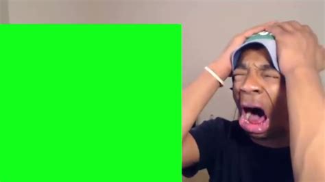 Flightreacts Crying Template Greenscreen Youtube