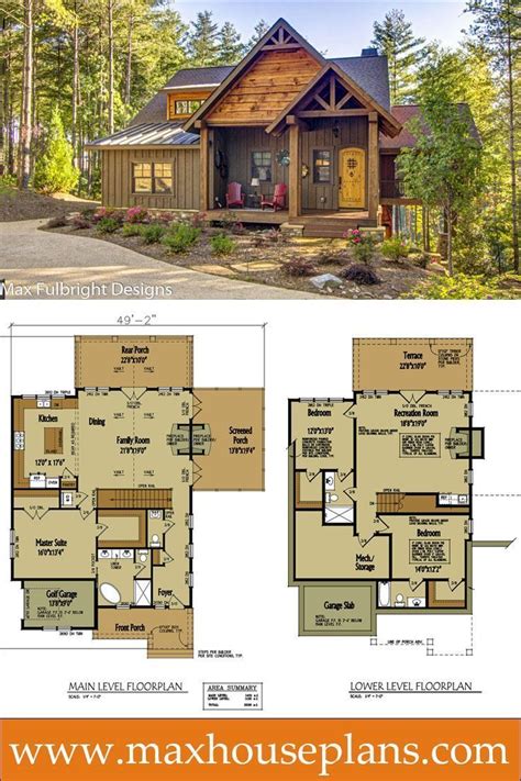 Dream lake house plans & designs for 2021. Pin by GONAWA on Rustic House Plans Ideas | Lake house ...