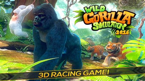 Wild Gorilla Simulator 2016 By Free Wild Simulator Games Simulation