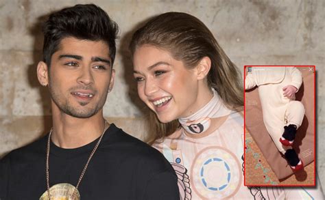 Gigi Hadid Zayn Maliks Daughter Is 4 Months Old And Now Shes Flaunting A Gucci Couture