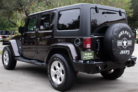 Used 2013 Jeep Wrangler Unlimited Sahara For Sale 28995 Select
