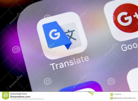 Google translate is one of google's most powerful tools and an essential app for those travelling abroad. Google Translate Application Icon On Apple IPhone X Screen ...
