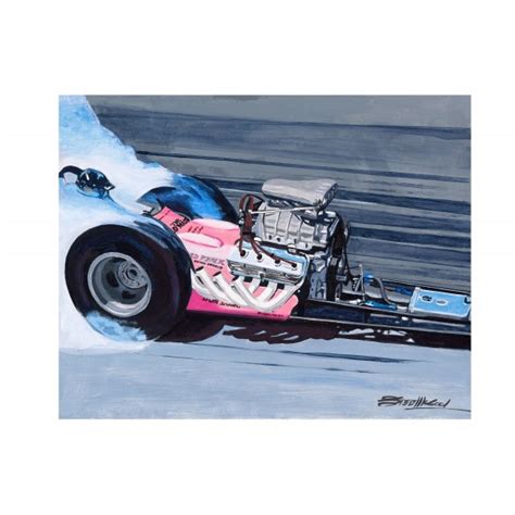 The Old Master Drag Racing Art Steve Mccool Art