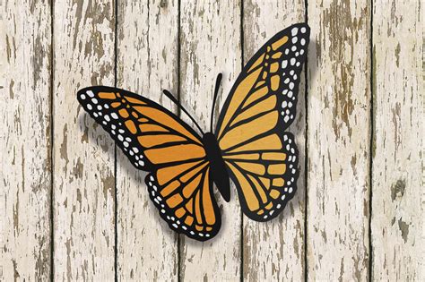 Monarch Butterfly Svg Png Dxf By Risa Rocks It