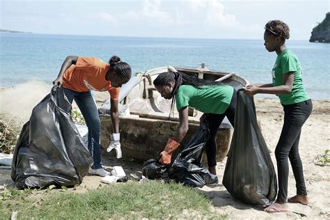volunteers clean up jamaica s coasts news jamaica gleaner
