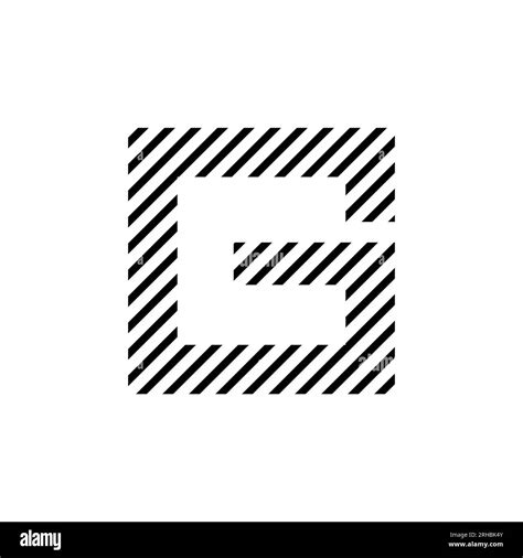 G Logo Vector Minimalist Design Cor Company Icon Letter Symbol Black