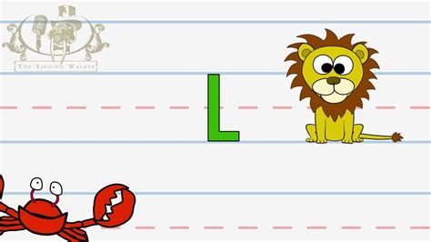 To learn how to say english alphabet in english click on any image. ABC Video: Write the letter L - Alphabet Writing lesson ...
