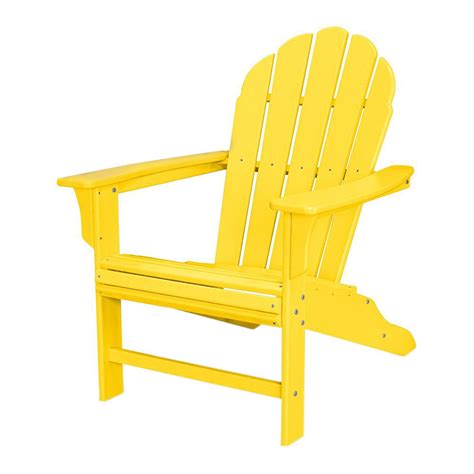 Enjoy free shipping on most stuff, even big stuff. Trex Outdoor Furniture HD Lemon Patio Adirondack Chair ...