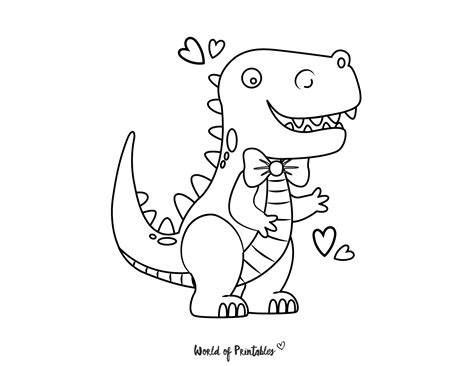 Dinosaur Coloring Pages | 50 Best Pages For Kids - World of Printables