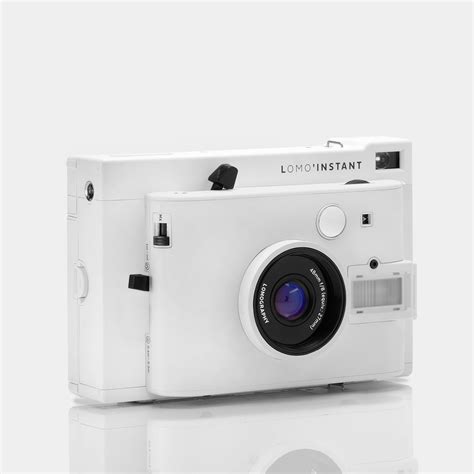 Lomography Lomoinstant Instax Mini White Instant Film Camera Retrospekt