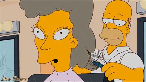 Homer Became A Hair Stylist Youtube