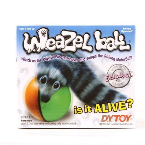 Original Weazel Weasel Ball Prank T Fun Toy For Dog Cat Pets