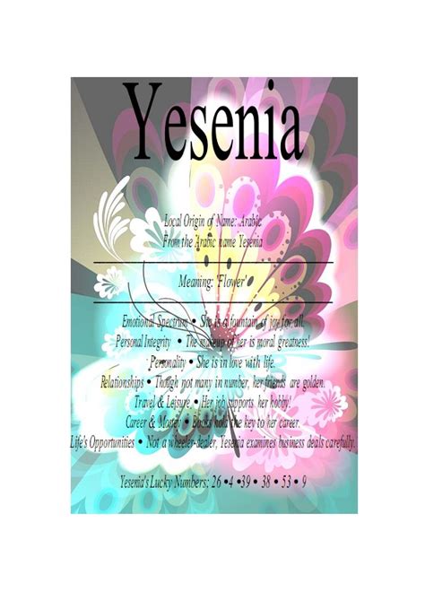 Meant to be may refer to: Meaning of Yesenia :) | Names, Greatful, Meant to be
