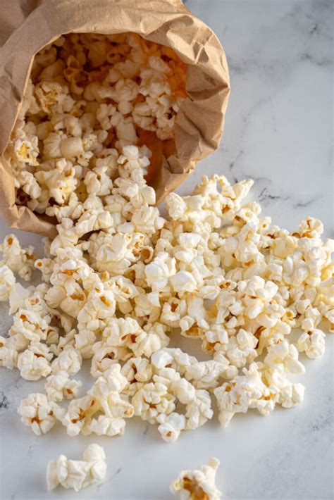 Easy Paper Bag Microwave Popcorn The Schmidty Wife