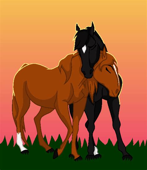Black Beauty And Ginger By Imholtorf On Deviantart