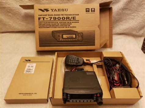 Yaesu Ft 7900r Vhfuhf Mobile Dual Band Radio Ft7900 R For Sale Online