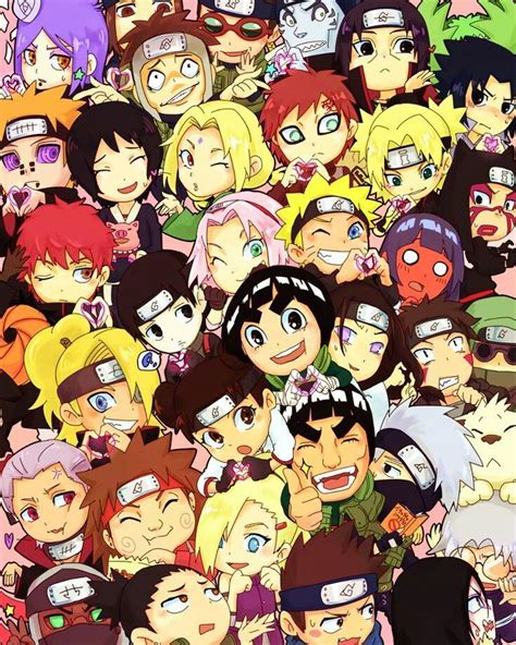 Naruto Collage Naruto Shippuden Personajes De Naruto Arte De