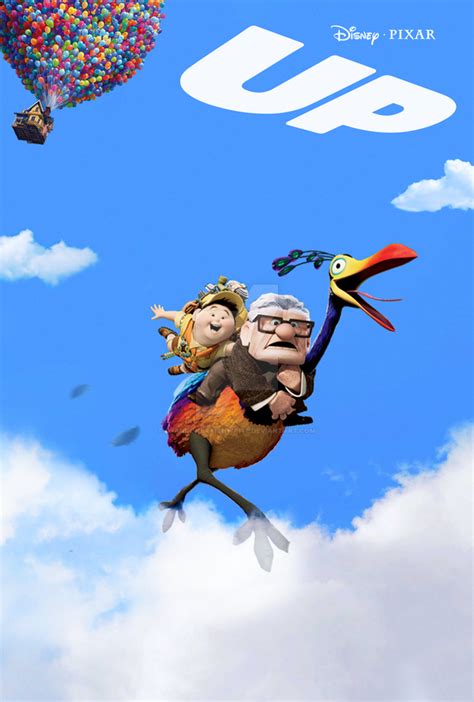 Pixars Up Custom Movie Poster By Brandonbraithwaite On Deviantart
