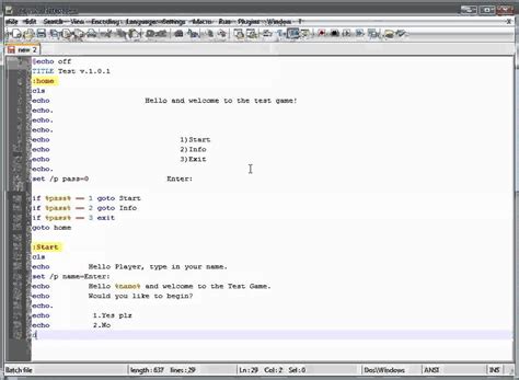 Coding Your Own Game With Notepad Part 1 Youtube