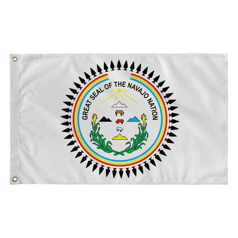 Dinénavajo Nation Seal Flag 36 X 60 N8v Movement