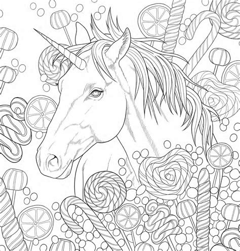 Unicorns And Mystical Creatures Glow In The Dark Manga Coloring Book By