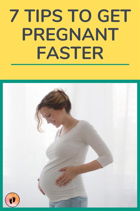 TIPS TO GET PREGNANT FASTER GETTING PREGNANT Pregnant Faster