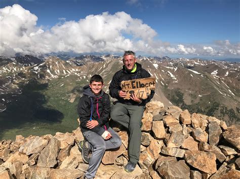 1000 Hikes In 1000 Days Mount Elbert Highest Peak In Colorado