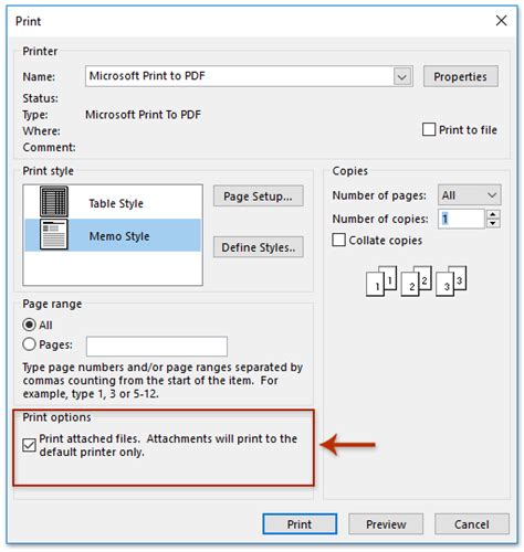 How To Print All Attachments In Onemultiple Emails In Outlook 2023