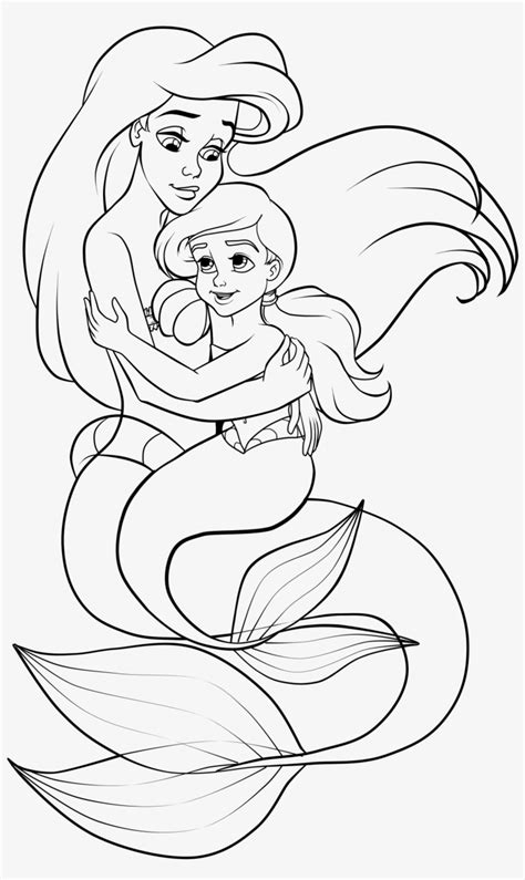 The Little Mermaid 2 Melody Coloring Pages, A Magia da Disney, Free