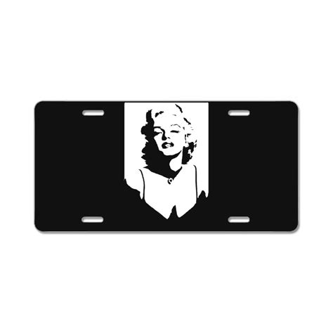 Custom Marilyn Monroe License Plate By Cm Arts Artistshot