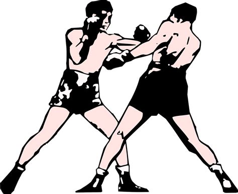Boxing Match Clipart