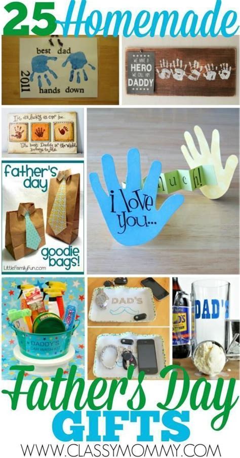 There is something about those handprints, those scribbles, those photos that capture your sweet little one at the age they are right now. 25 EASY Homemade Crafts for Father's Day | Father's day ...