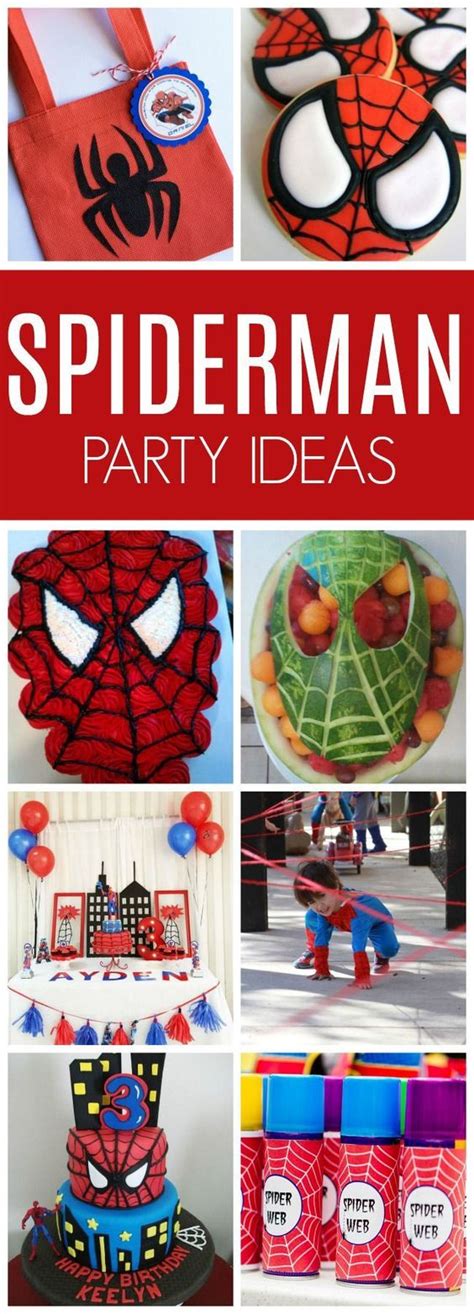 The best birthday party food ideas. 21 Spiderman Birthday Party Ideas - Pretty My Party ...