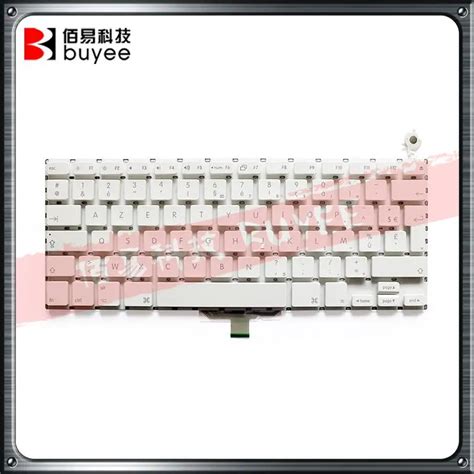 White Black Color A1181 French Keyboard For Macbook Air A1181 A1185 Fr