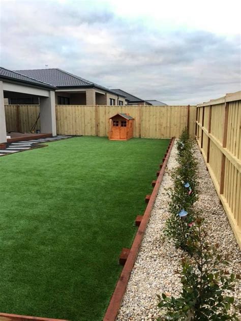 Artificial astroturf grass samples isolated on white perfect grass landscaping with artificial grass in residential area. Artificial Grass & Synthetic Turf in Melbourne | Backyard ...