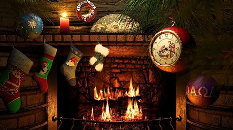 Vintage Christmas Fireplace Wallpapers Wallpaper Cave Hot Sex Picture