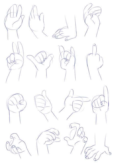 mh presents hand references a little late again after the hand tutorial i made but have fun