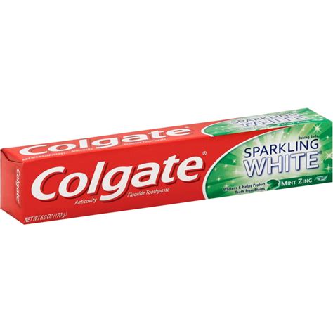 Colgate Sparkling White Baking Soda Anticavity Fluoride Toothpaste