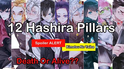 All Hashira Kimetsu No Yaiba 12 Hashira Demon Slayer Death Or Alive